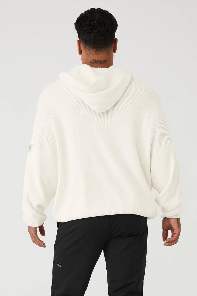 Alo Scholar Hooded Sweater - Ivory